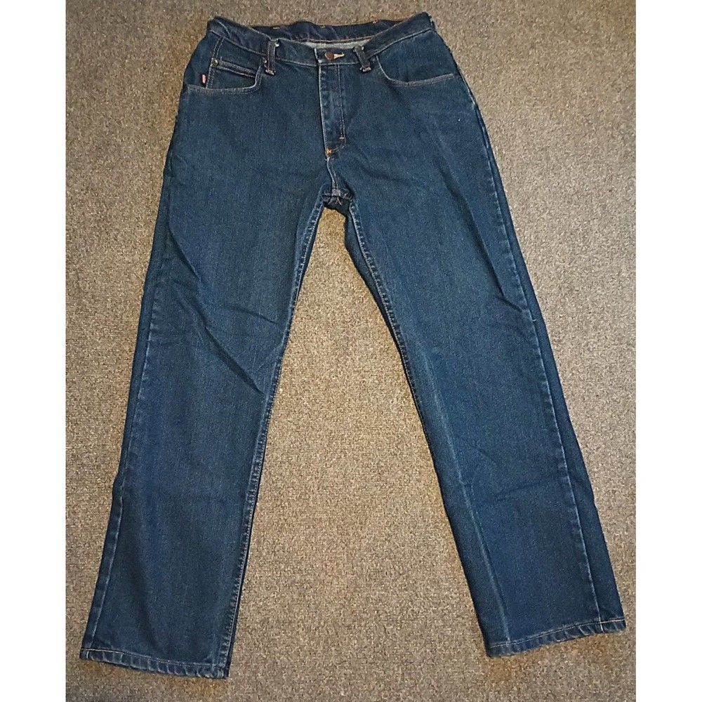 Men's Red Kap 1923 Dark Blue Denim Jeans Work Pants NWOT 32x30